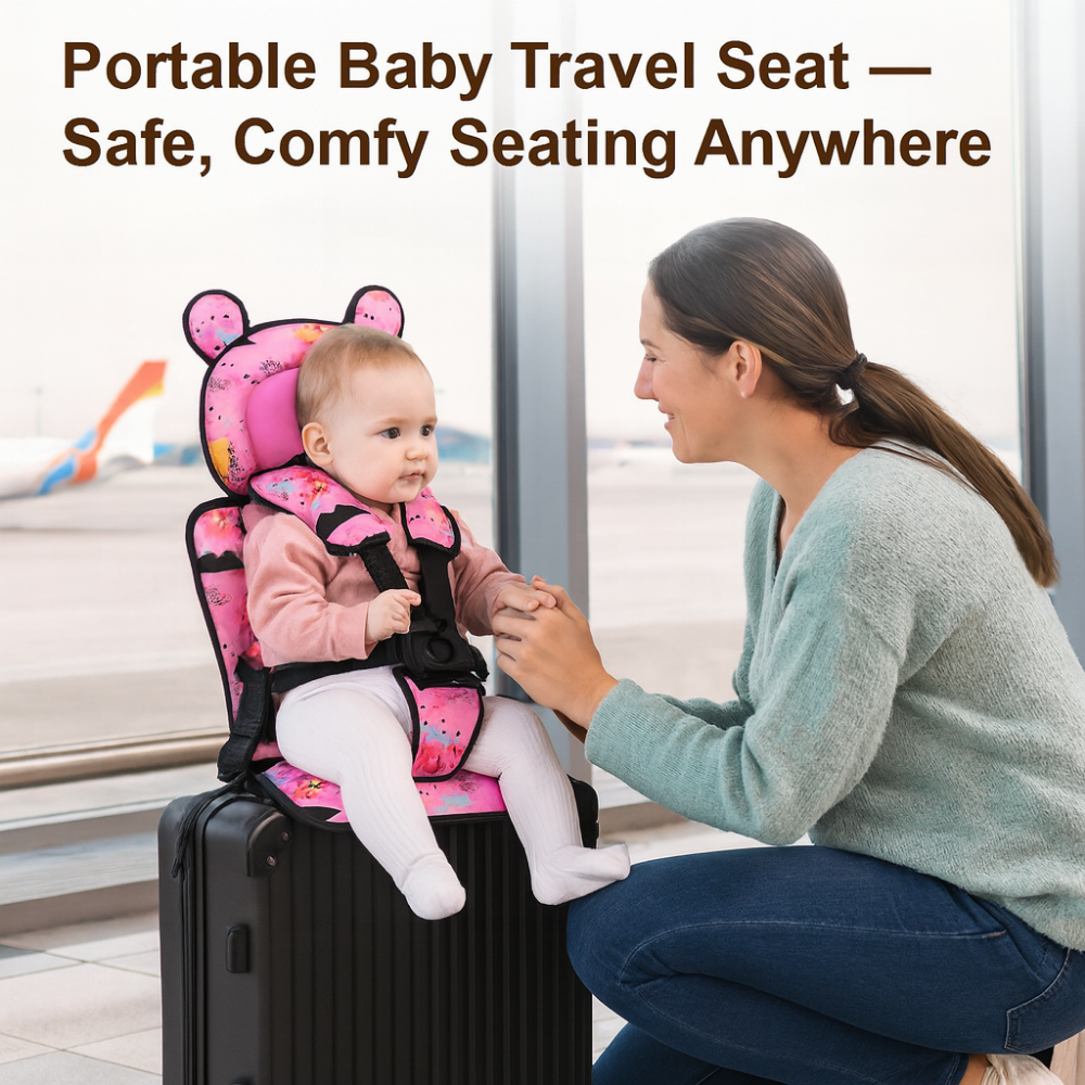 Baby Seat Safety Harness Cushion Travel Accessory