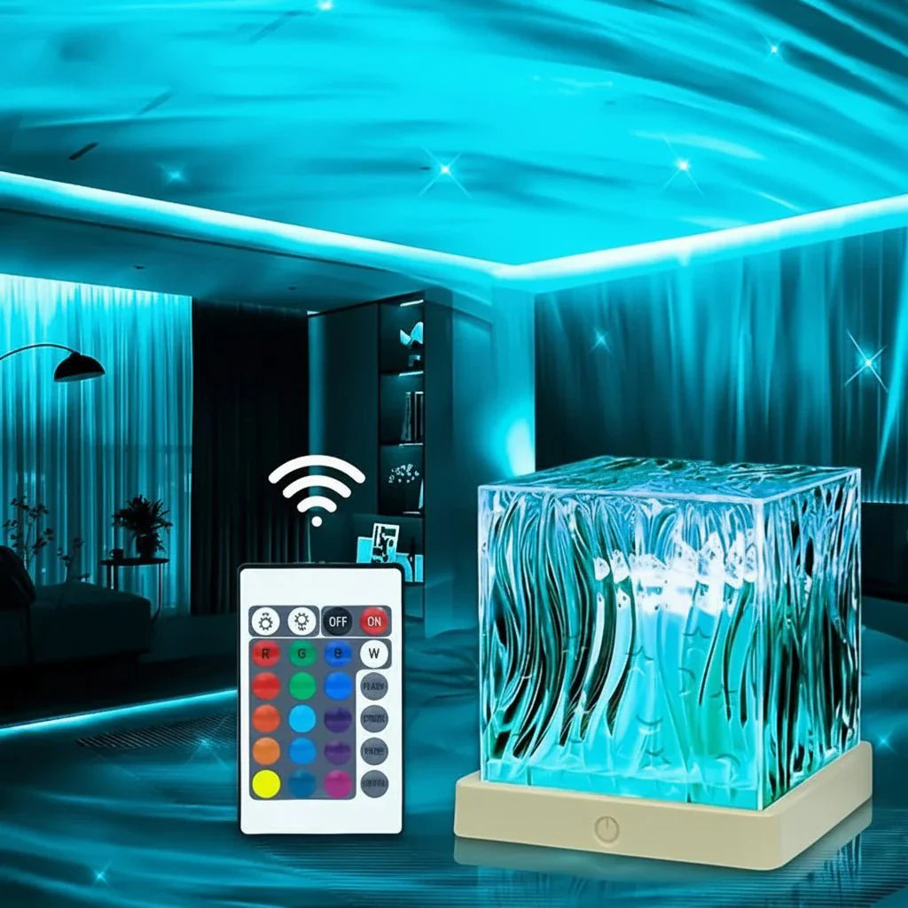 LED Night Light Projector Lamp with Color Changing Function