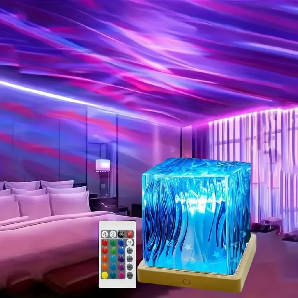LED Night Light Projector Lamp with Color Changing Function