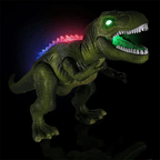Remote Control Walking Dinosaur Toy with Sound and LED Lights