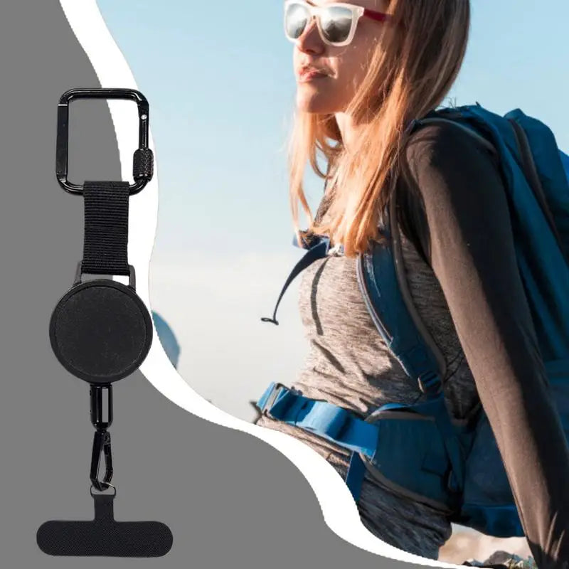 Retractable Phone Security Holder Anti Theft Clip Mount