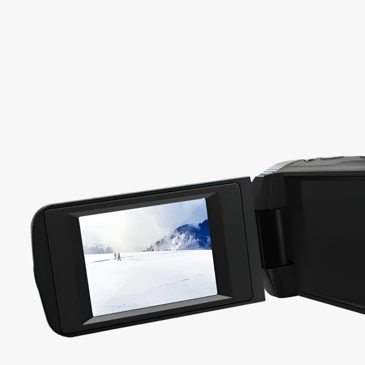 HD Camcorder with Microphone for Vlogging