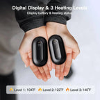 Magnetic Rechargeable Hand Warmers Portable Heater 2 Pack