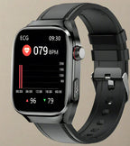 Smartwatch Circular Blood Sugar ECG Uric Acid Bluetooth Monitor