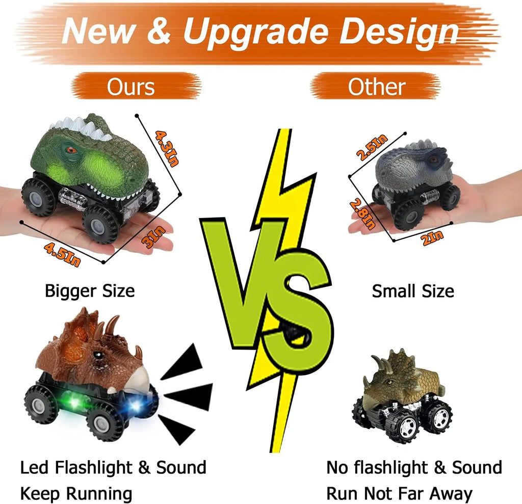 Electric Interactive Tyrannosaurus Rex Dinosaur Toy Car Model