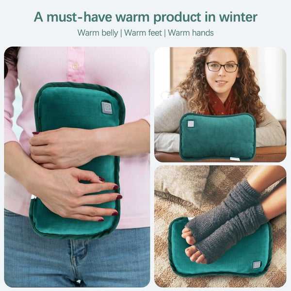 Electric Hand Warmer Portable Rechargeable Power Bank Battery