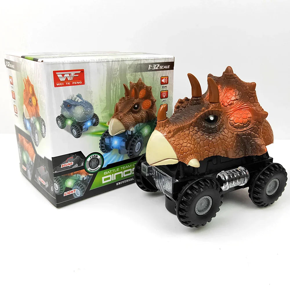 Electric Interactive Tyrannosaurus Rex Dinosaur Toy Car Model