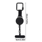 Retractable Phone Security Holder Anti Theft Clip Mount
