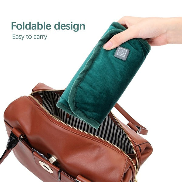 Electric Hand Warmer Portable Rechargeable Power Bank Battery