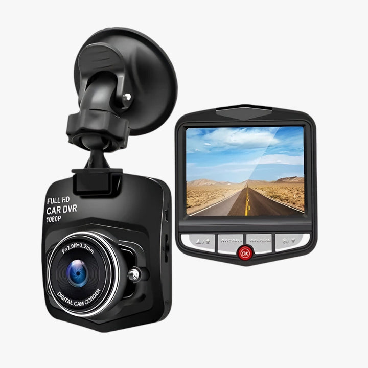 1080P HD Dashcam with Night Vision and Loop Recording