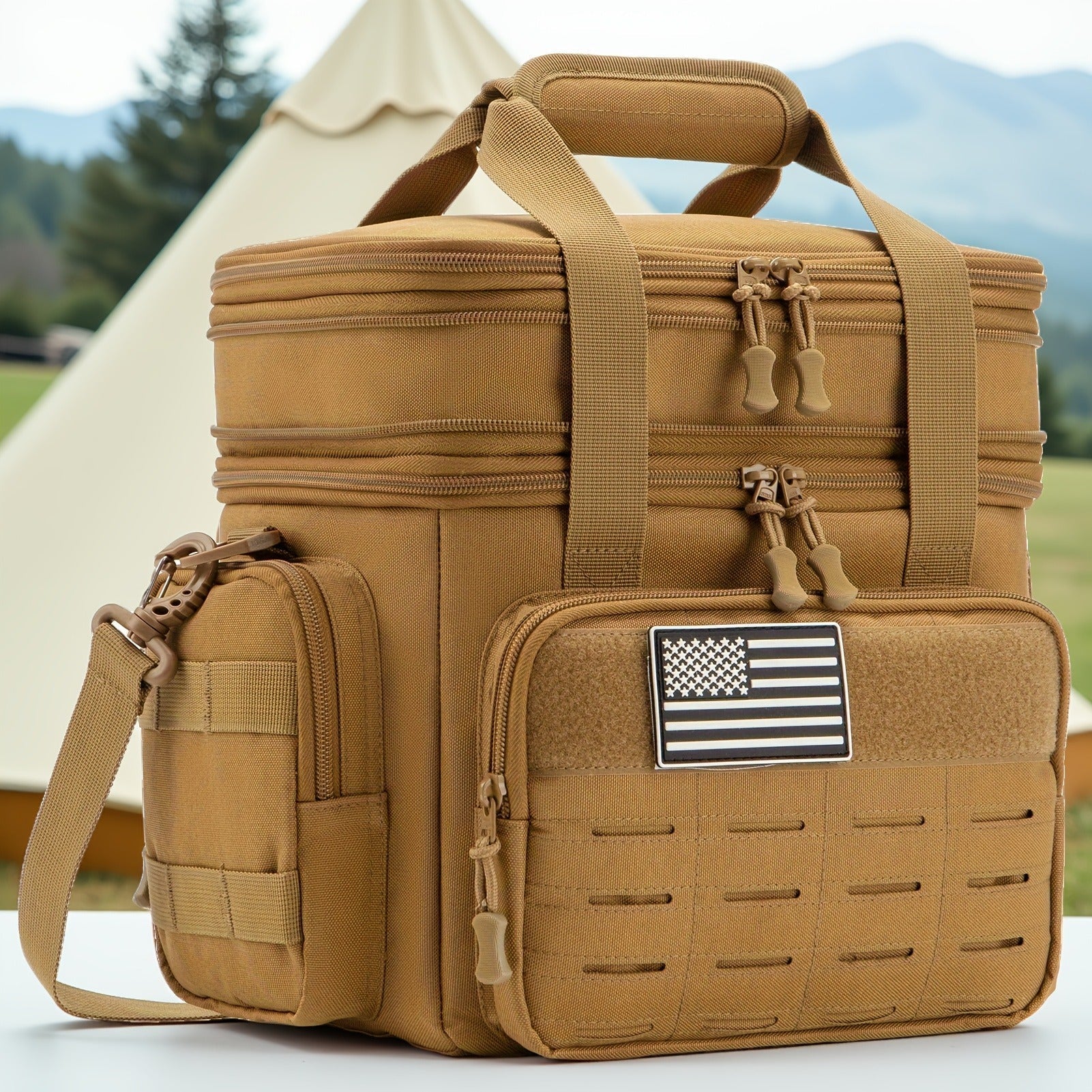 Tactical Insulated Leakproof Lunch Box Cooler Bag 18L Large
