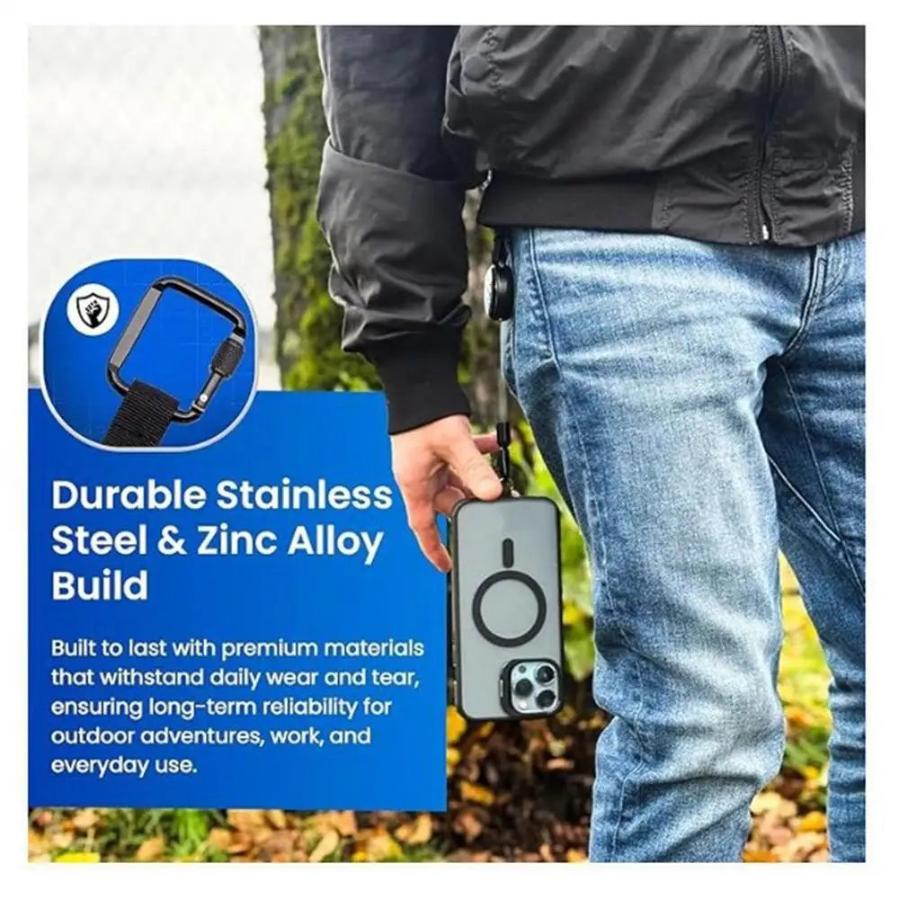 Retractable Phone Security Holder Anti Theft Clip Mount