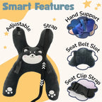 Car Headrest Lumbar Support Pillow Cushion for Children