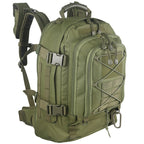 Tactical Backpack 60 Liter Expandable Waterproof Rucksack Pack