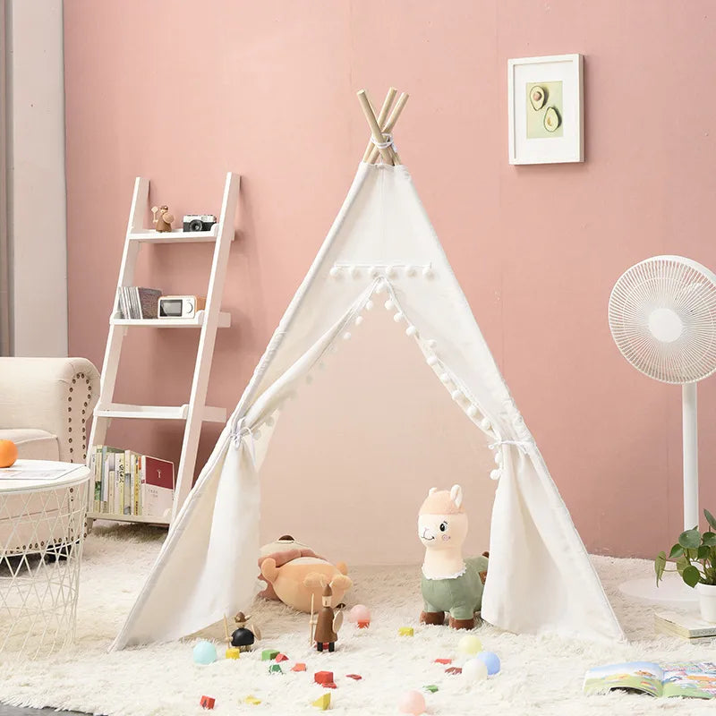 Tipi Play Tent Indoor Outdoor Kids Teepee Playhouse