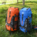 Hiking Backpack 60 Liter Large Capacity Ergonomic Trekking Backpack