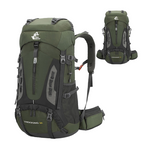 Hiking Backpack 60 Liter Large Capacity Ergonomic Trekking Backpack