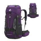 Hiking Backpack 60 Liter Large Capacity Ergonomic Trekking Backpack
