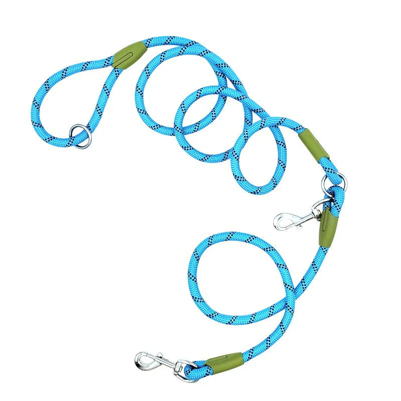 Hands Free Adjustable Dog Leash with Waist Belt Attachment