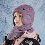 Kids Winter Hat Scarf Gloves Set Ear Warmer Neck Warmer Accessories