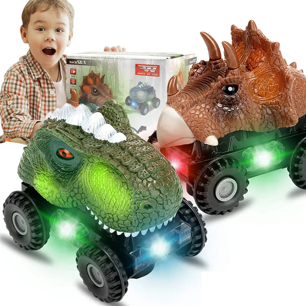 Electric Interactive Tyrannosaurus Rex Dinosaur Toy Car Model