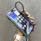 Foldable Magnetic Glass Lens Stand Case for iPhone Pro Max 11 12 13 14 15 16