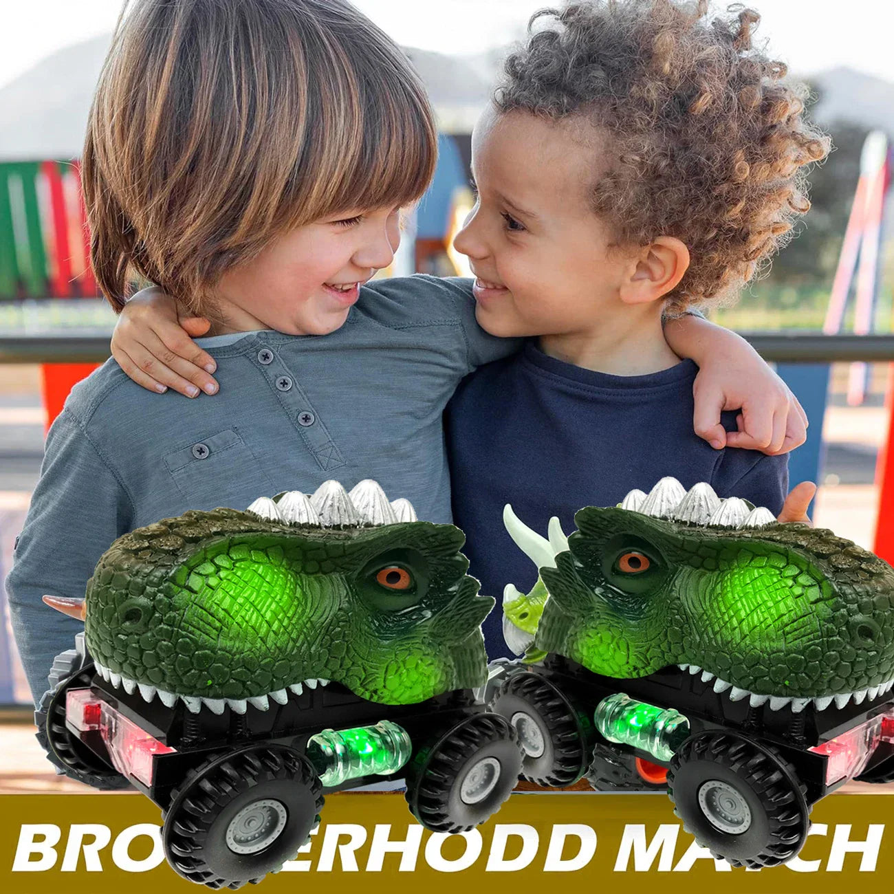Electric Interactive Tyrannosaurus Rex Dinosaur Toy Car Model