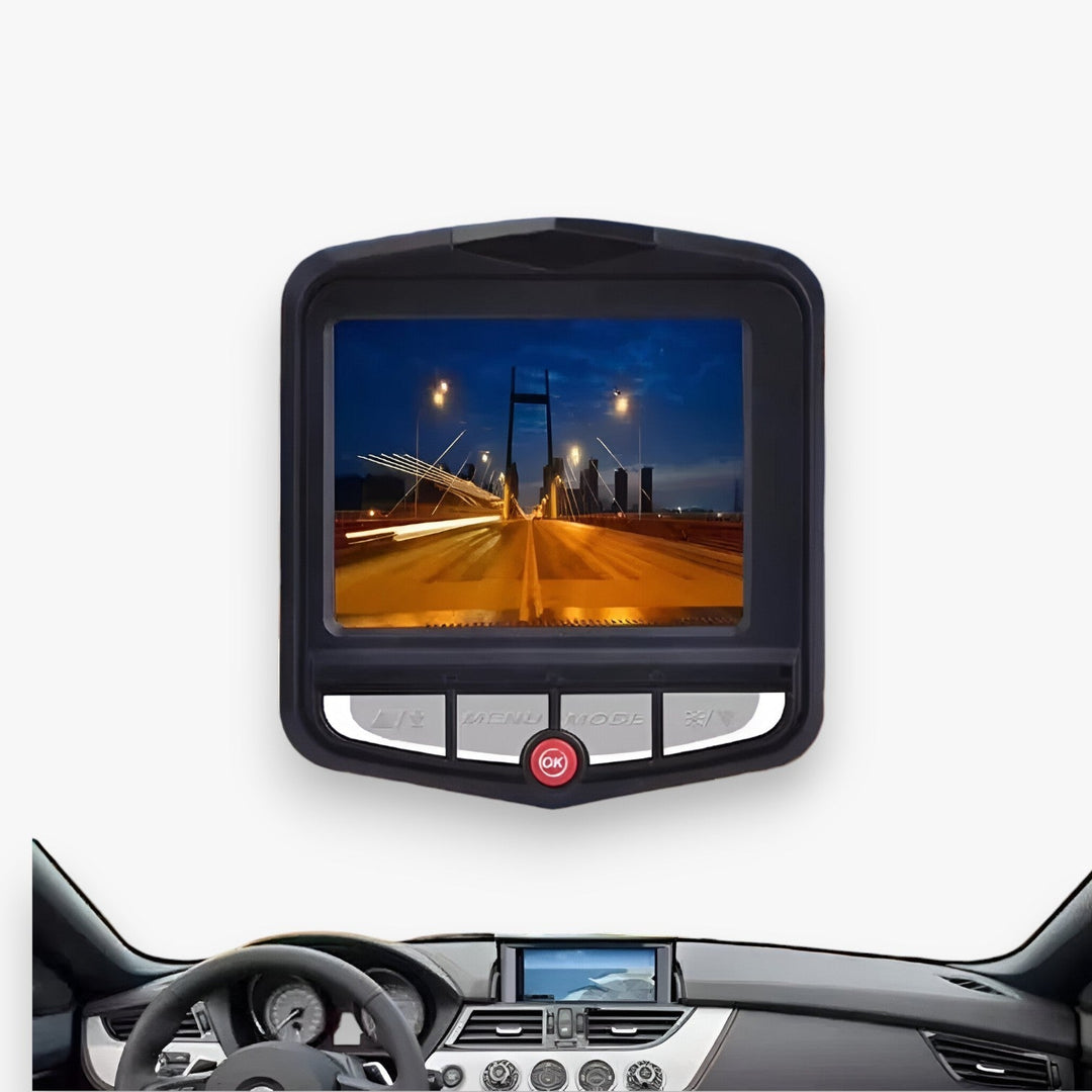 1080P HD Dashcam with Night Vision and Loop Recording