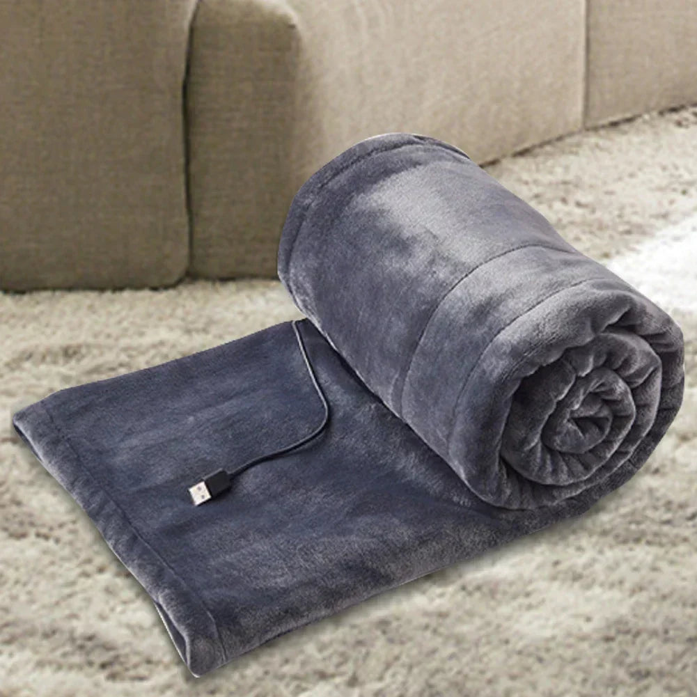 USB Powered Electric Heating Pad Personal Use Blanket