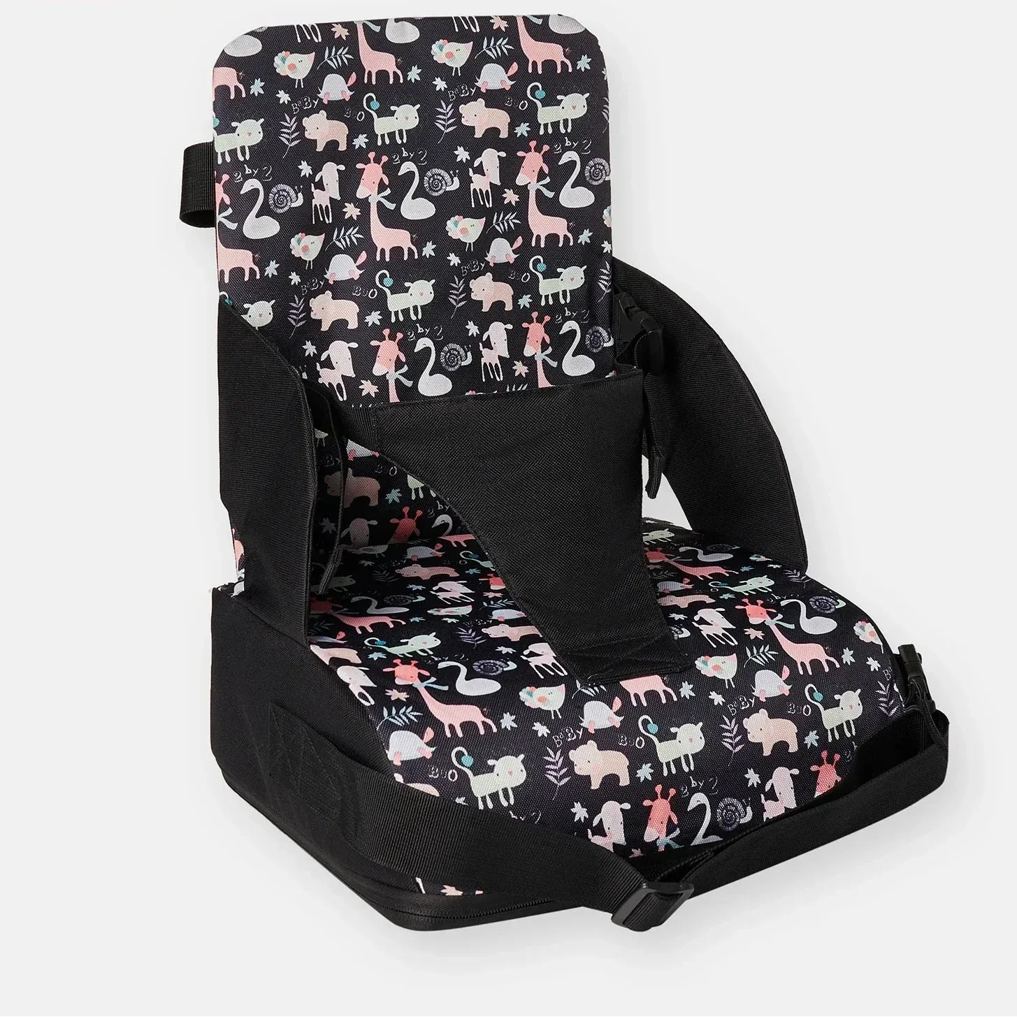 Portable Foldable Baby High Chair with Cushion Seat