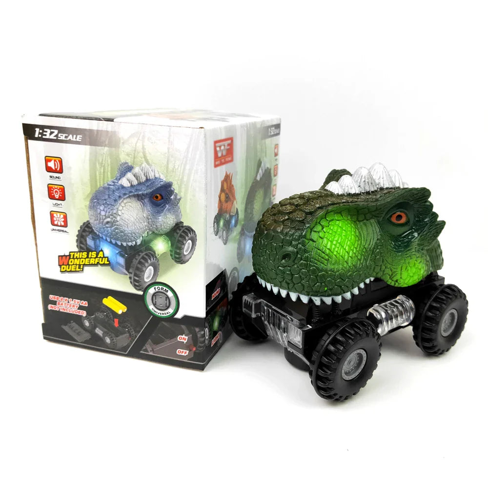 Electric Interactive Tyrannosaurus Rex Dinosaur Toy Car Model