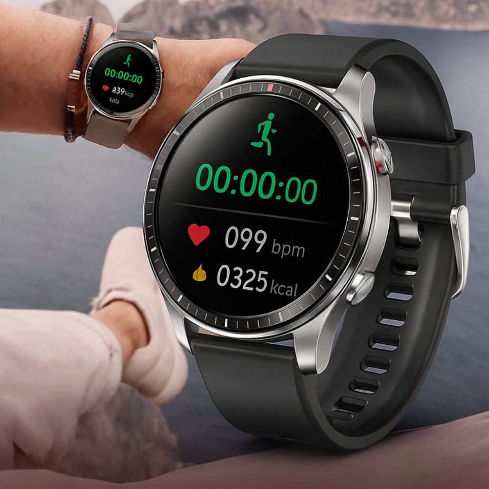Square Smartwatch EKG Blood Pressure Oxygen Health Tracker