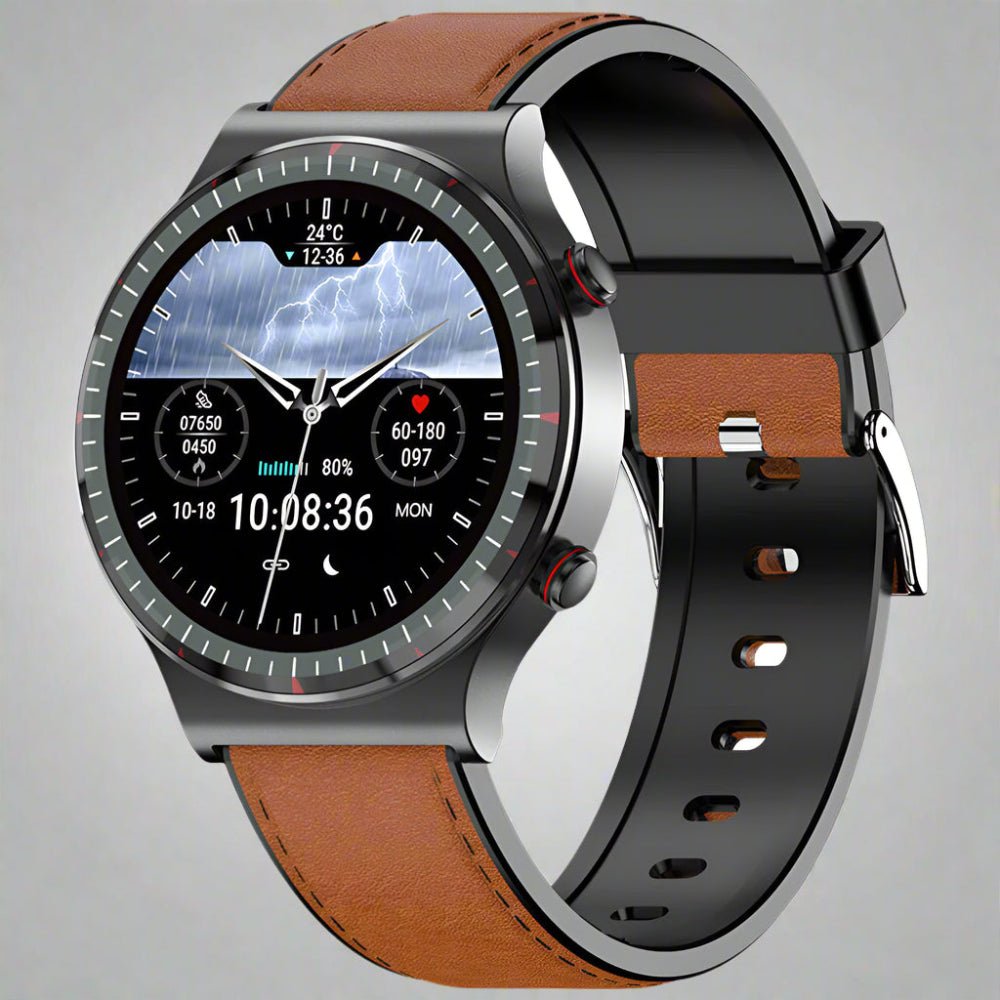 Square Smartwatch EKG Blood Pressure Oxygen Health Tracker