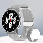 Square Smartwatch for Women Touchscreen Milanese Band Watch