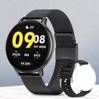 Square Smartwatch for Women Touchscreen Milanese Band Watch