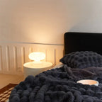 Faux Fur Throw Blanket Plush Soft Warm Decorative Blanket