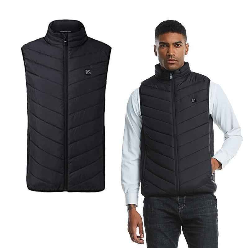 Heated Body Warmer Adjustable Temperature Vest Unisex