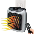 Electric Space Heater Compact Energy Efficient Portable