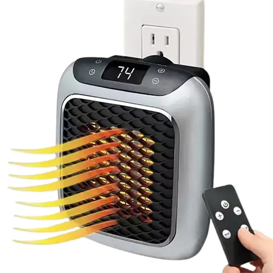 Electric Space Heater Compact Energy Efficient Portable