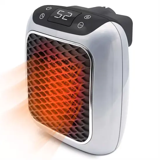 Electric Space Heater Compact Energy Efficient Portable