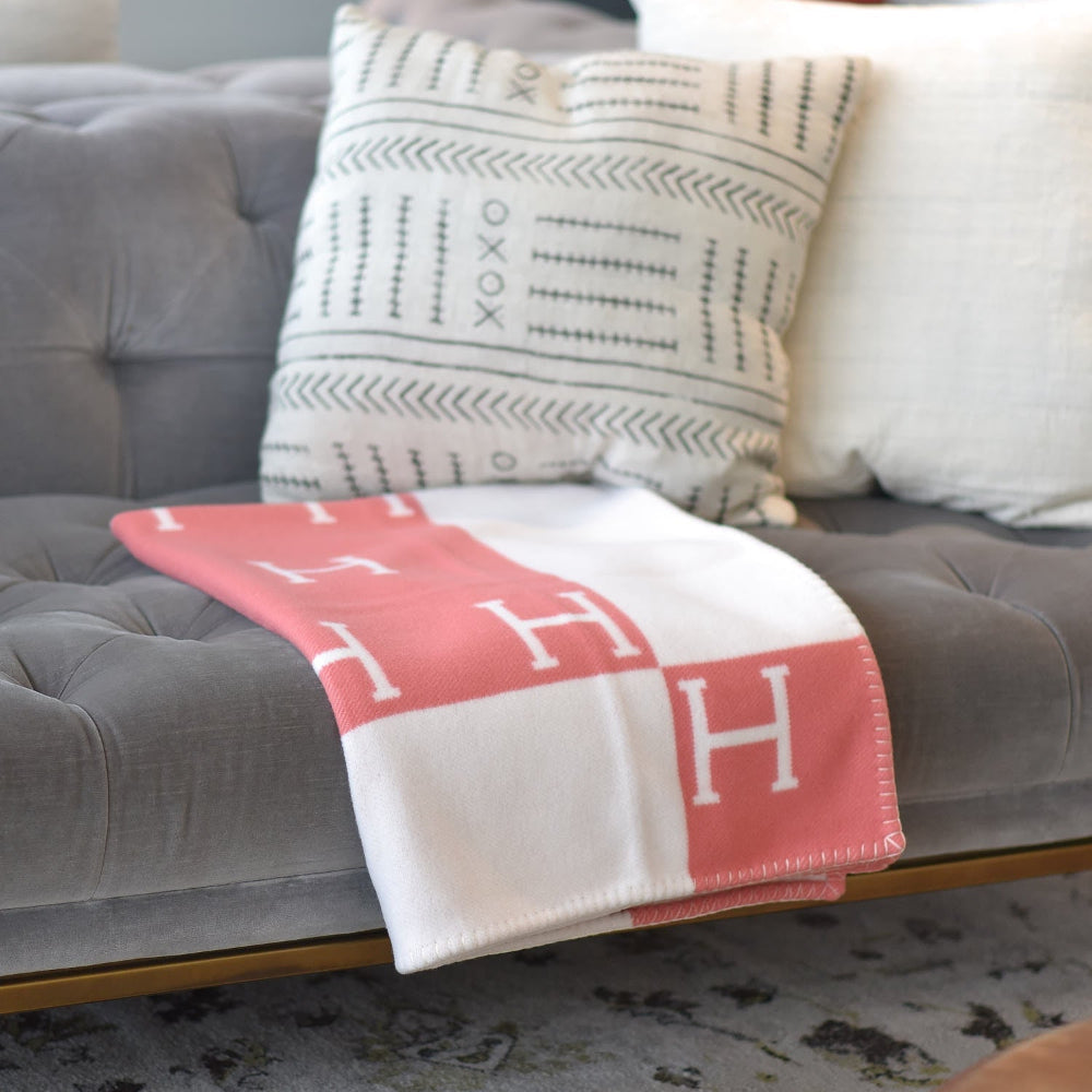 Square Throw Blanket Soft Warm Cozy