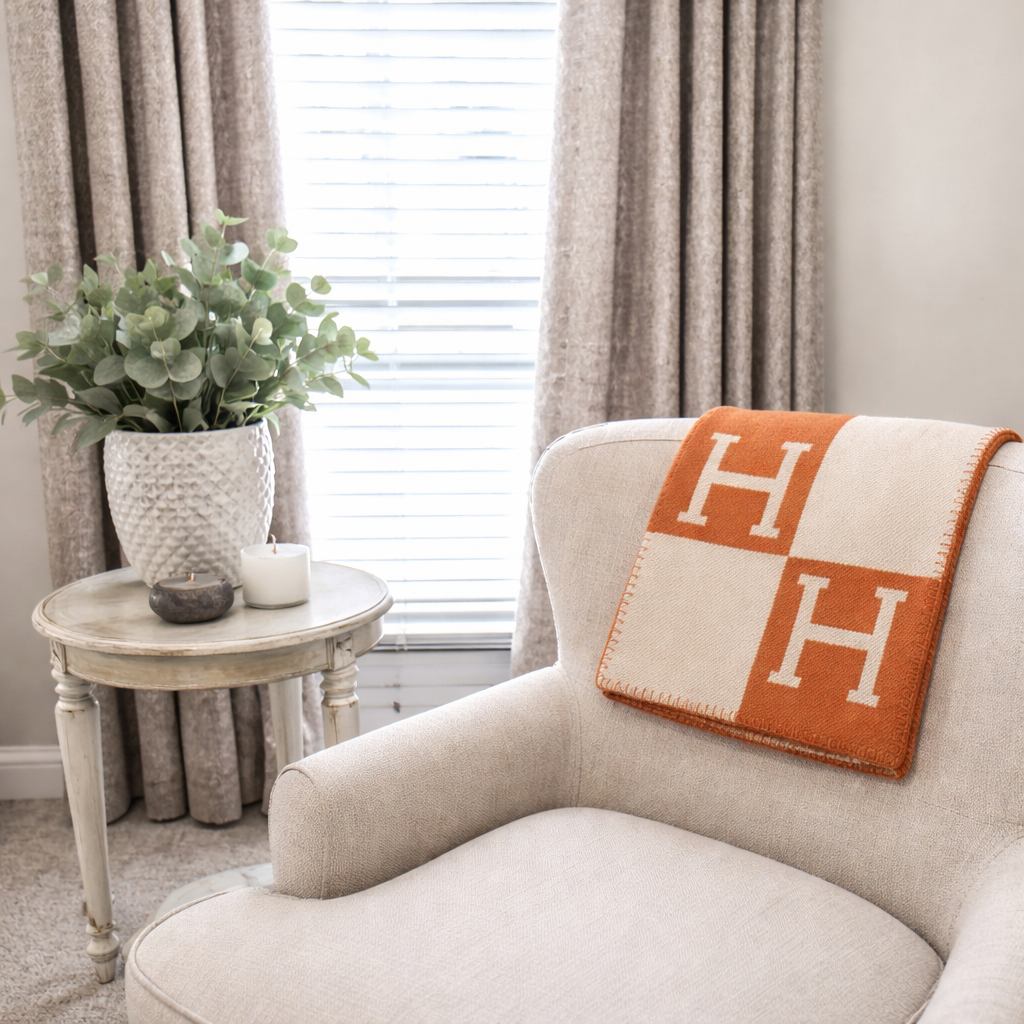 Square Throw Blanket Soft Warm Cozy