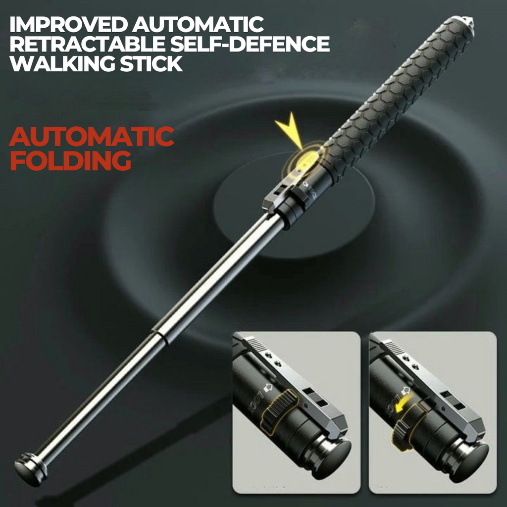 Adjustable Self Defense Hiking Stick Walking Stick Cane