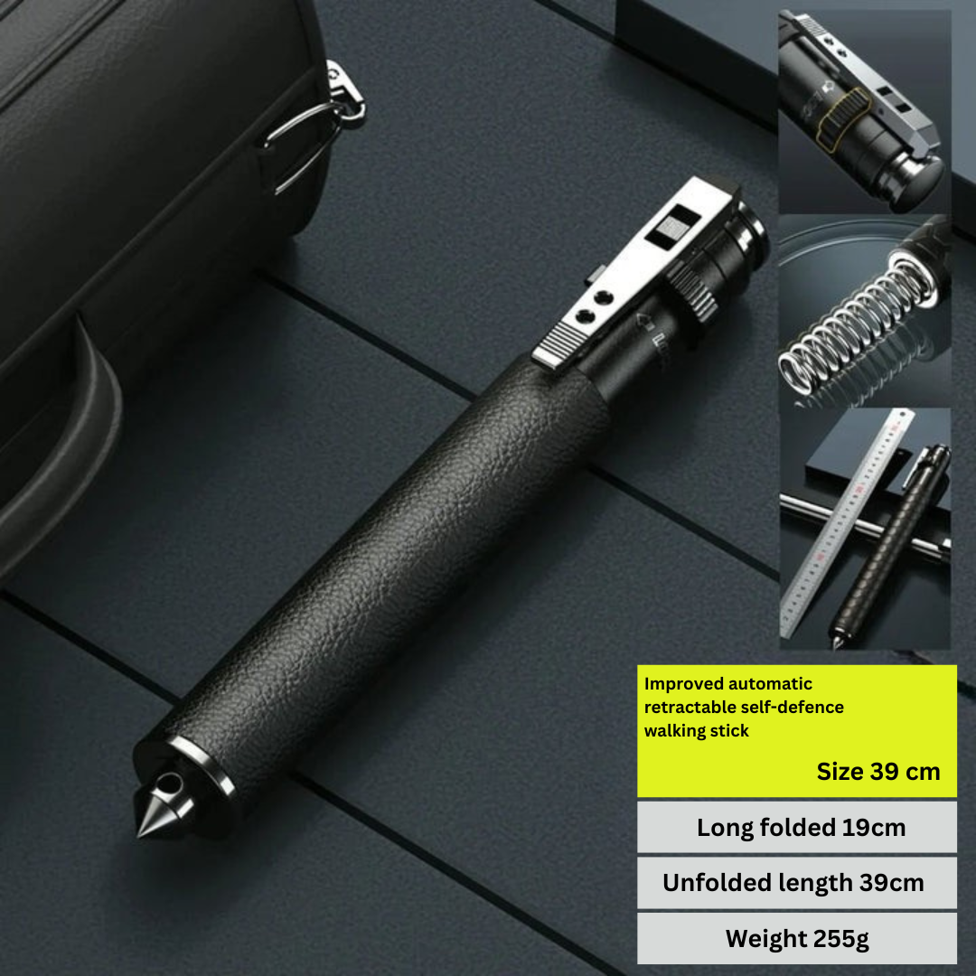 Adjustable Self Defense Hiking Stick Walking Stick Cane