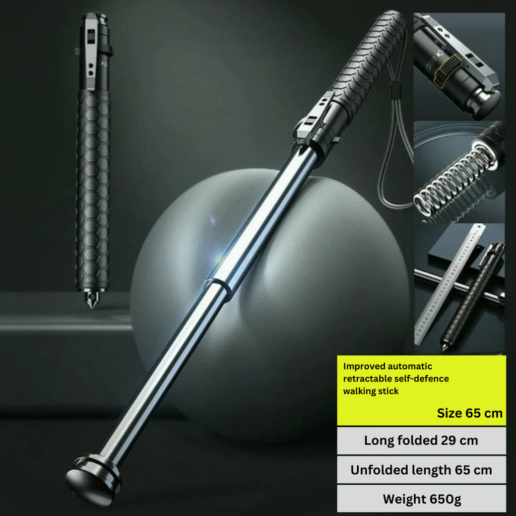 Adjustable Self Defense Hiking Stick Walking Stick Cane