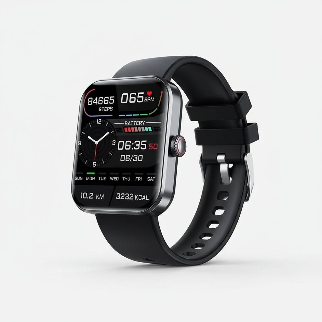 Smartwatch Fitness Tracker Bluetooth Calling Touchscreen Watch
