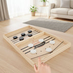 Wooden Family Board Game Competitive Fast Paced Tabletop Game