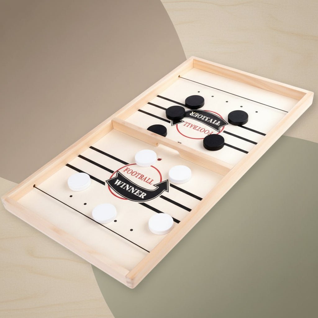 Wooden Family Board Game Competitive Fast Paced Tabletop Game