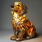 Bulldog Shaped Table Lamp Lighting Fixture