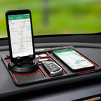 Car Mat Phone Holder Anti Slip Aromatherapy Cool Light Accessory